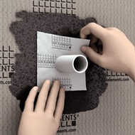 PLATINE ETANCHEITE CONDUITS DE TUYAUX DRY DBWM 120/120mm sachet 4pcs